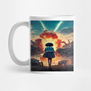 Girl in a Lost World of War Mug